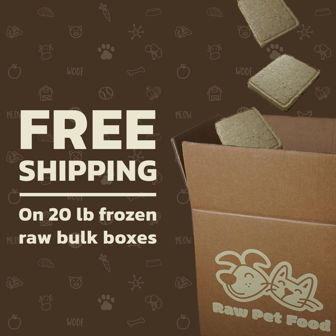 Raw Pet Food Facebook ad