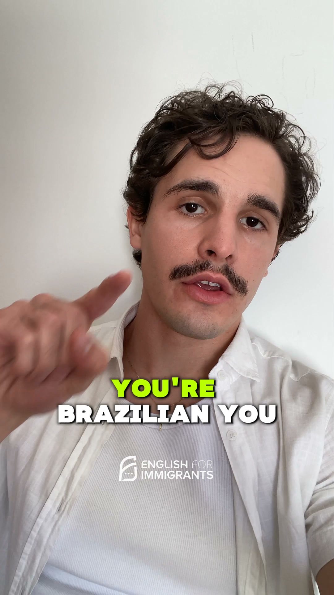 English For Immigrants Facebook ad: Online English Classes