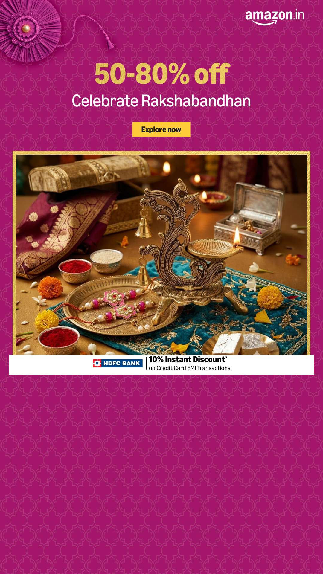 Amazon India Facebook ad