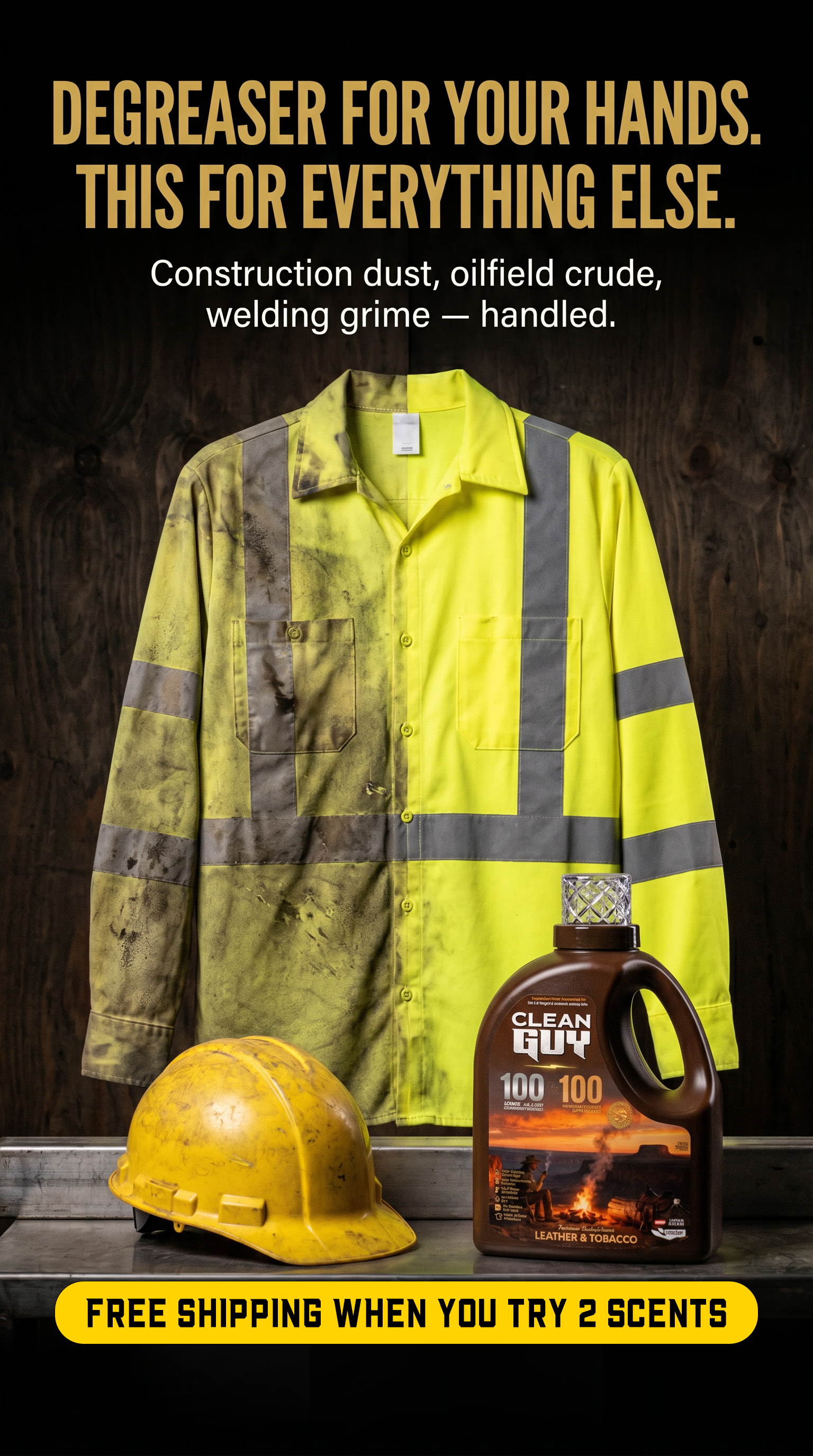 Clean Guy Facebook ad
