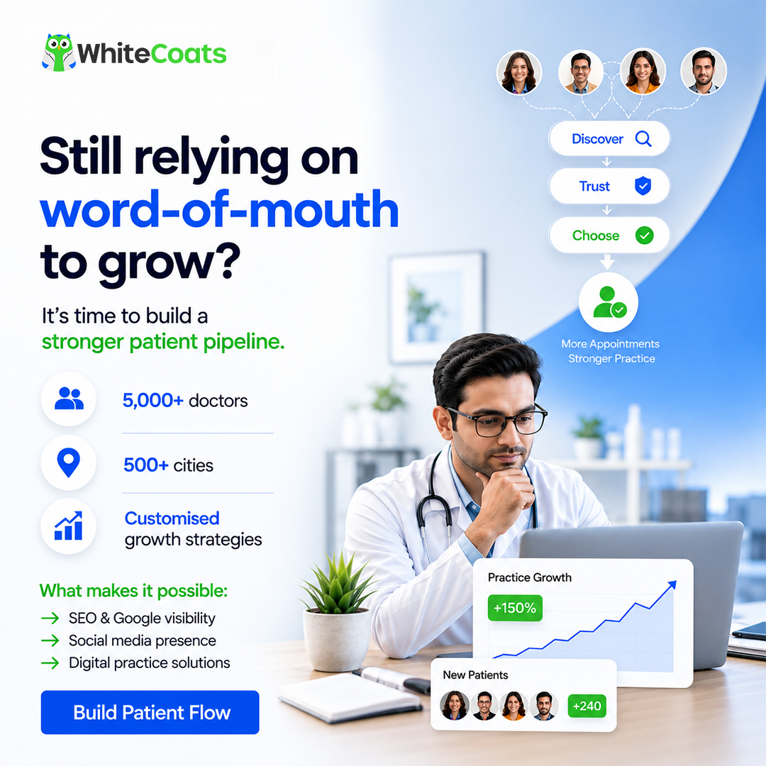 WhiteCoats Facebook ad: Still Relying on Word-of-Mouth?