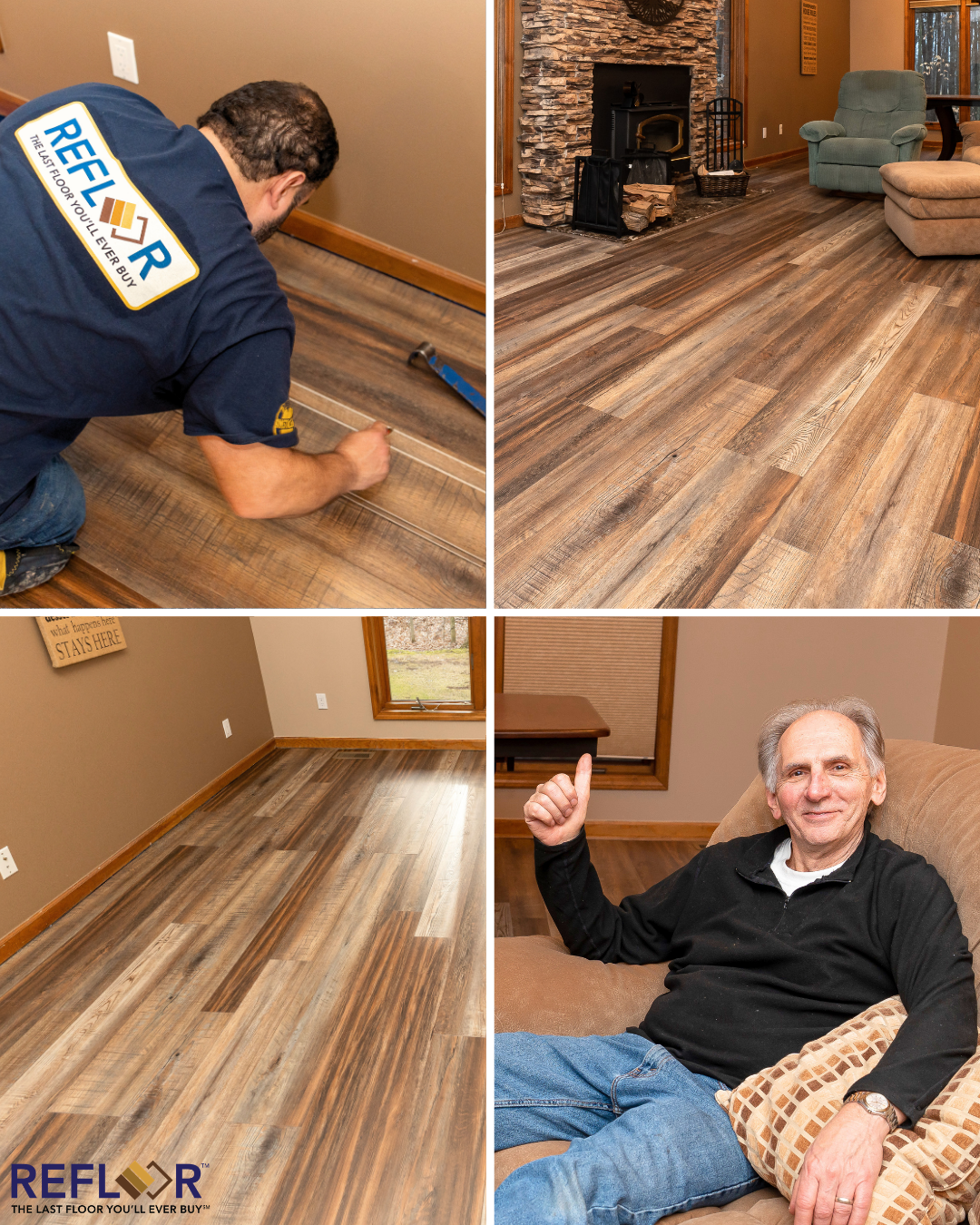 Refloor Facebook ad