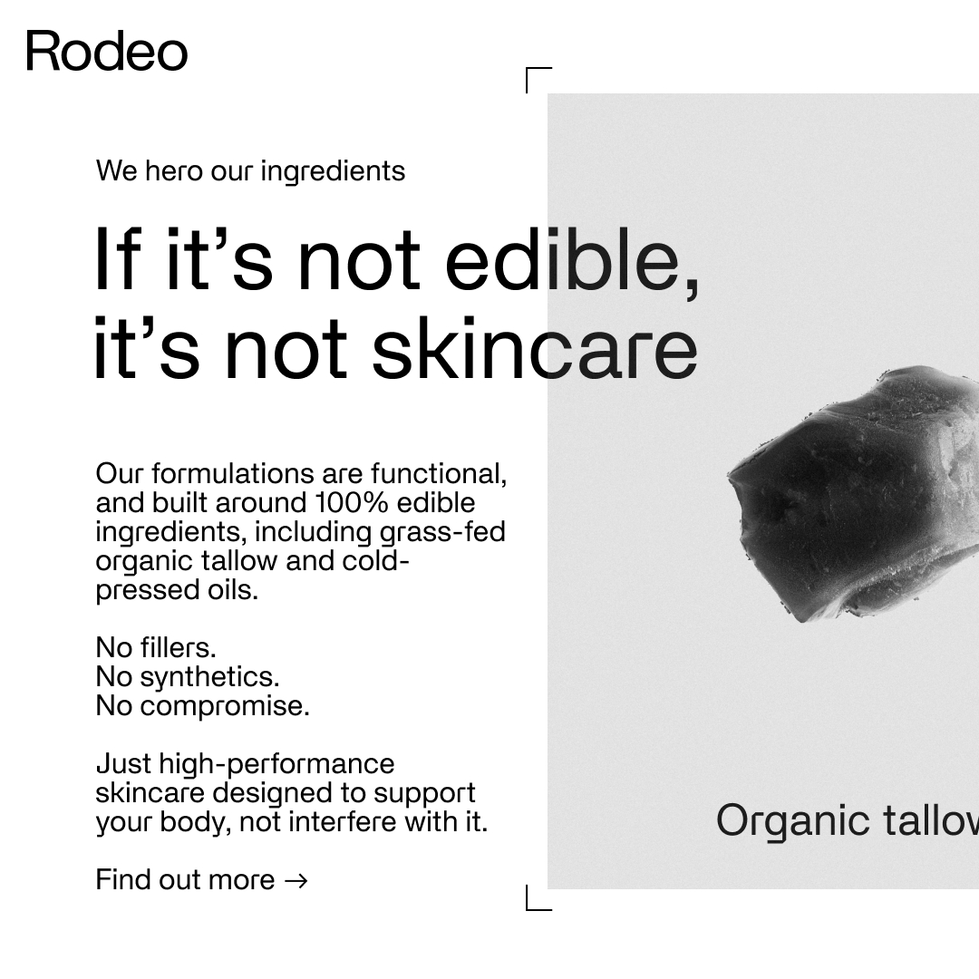 Rodeo Skincare Facebook ad