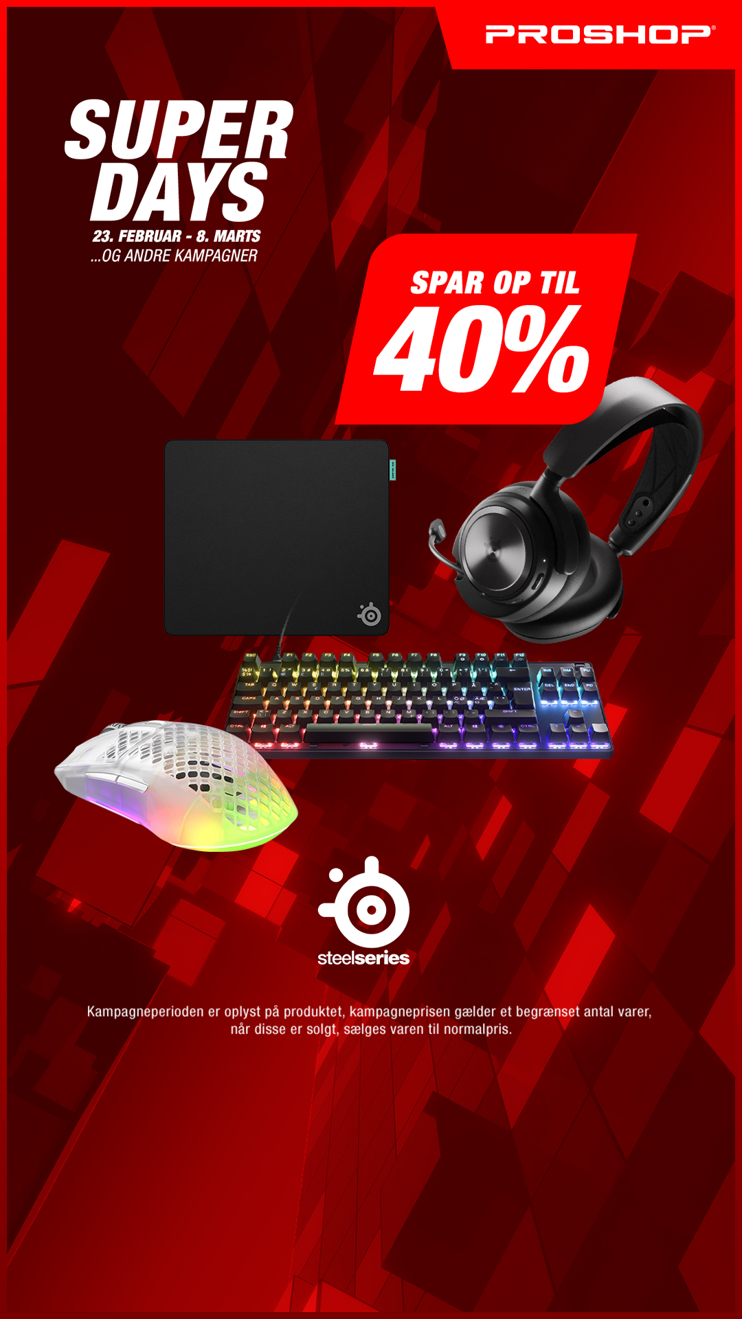 Proshop Facebook ad