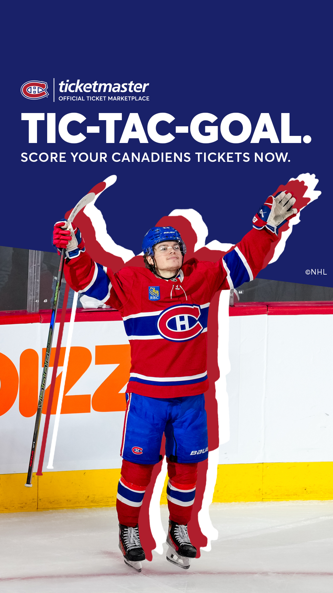 Ticketmaster Facebook ad