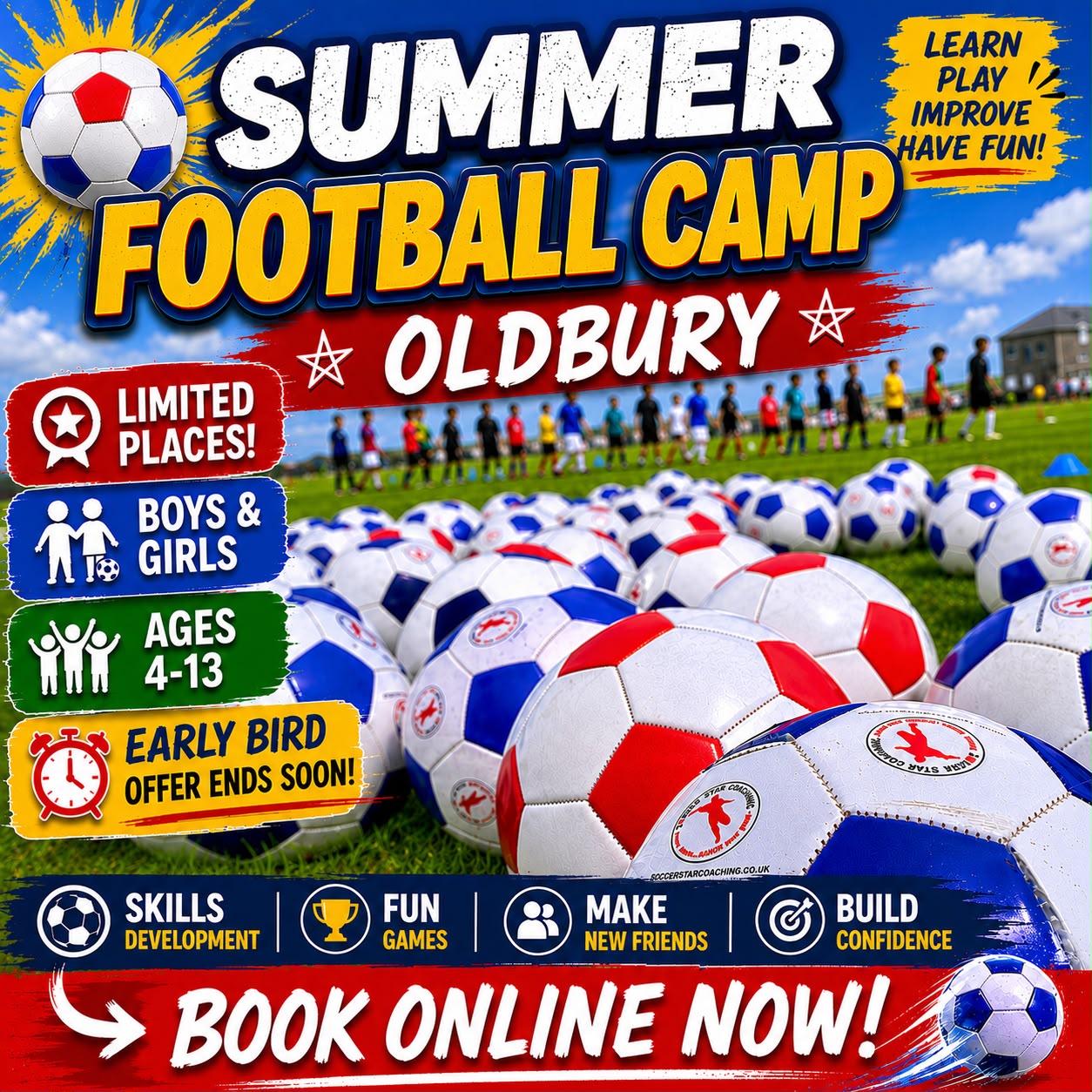 Soccer Star Coaching Facebook ad: 5 Rated On TrustPilot