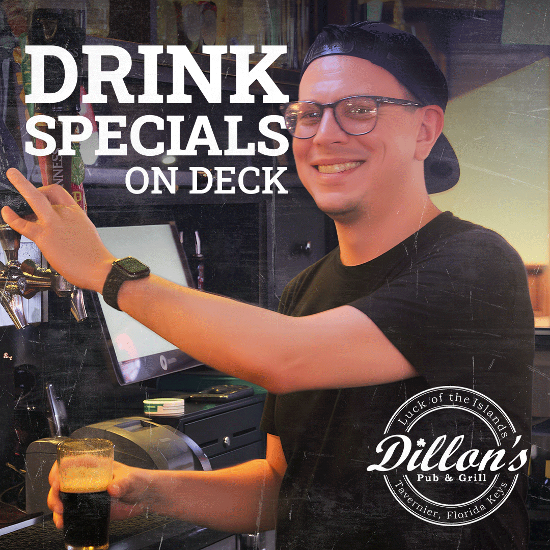 Dillon's Pub and Grill Facebook ad: Order a Round