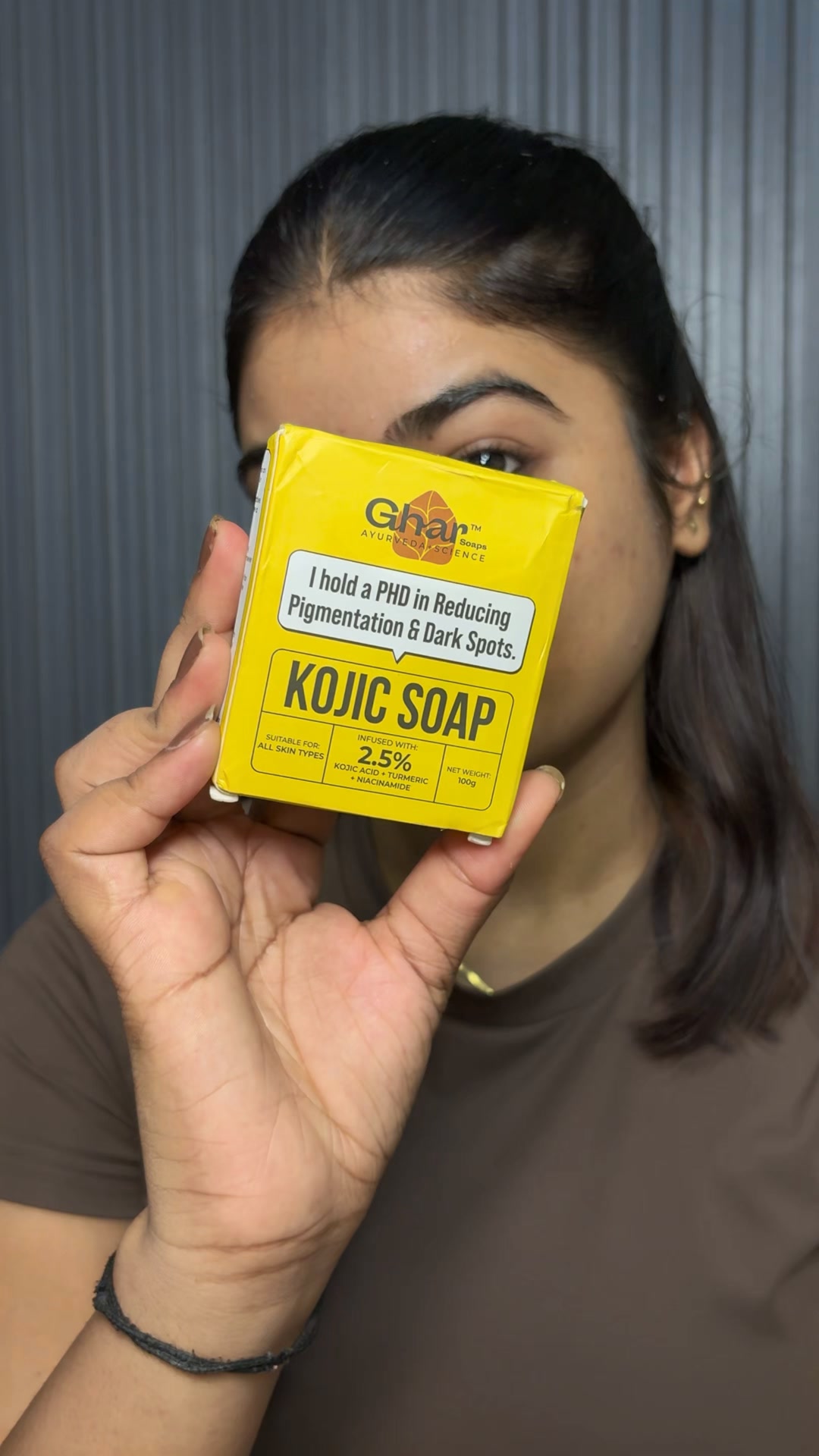 The Ghar Soaps Facebook ad: Your Daily Brightening Soap