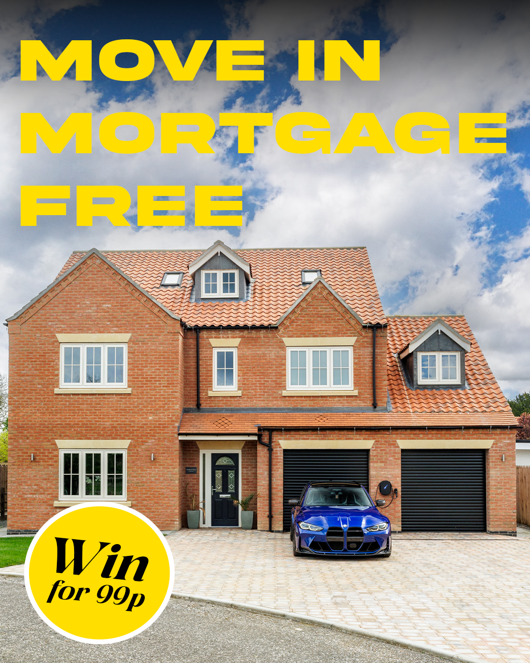 Dream Car Giveaways Facebook ad