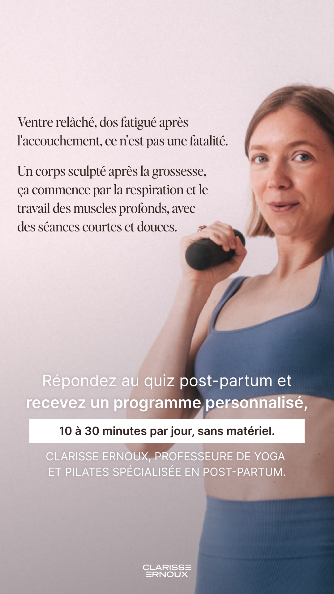 Clarisse Ernoux Facebook ad from Aug 1, 2026
