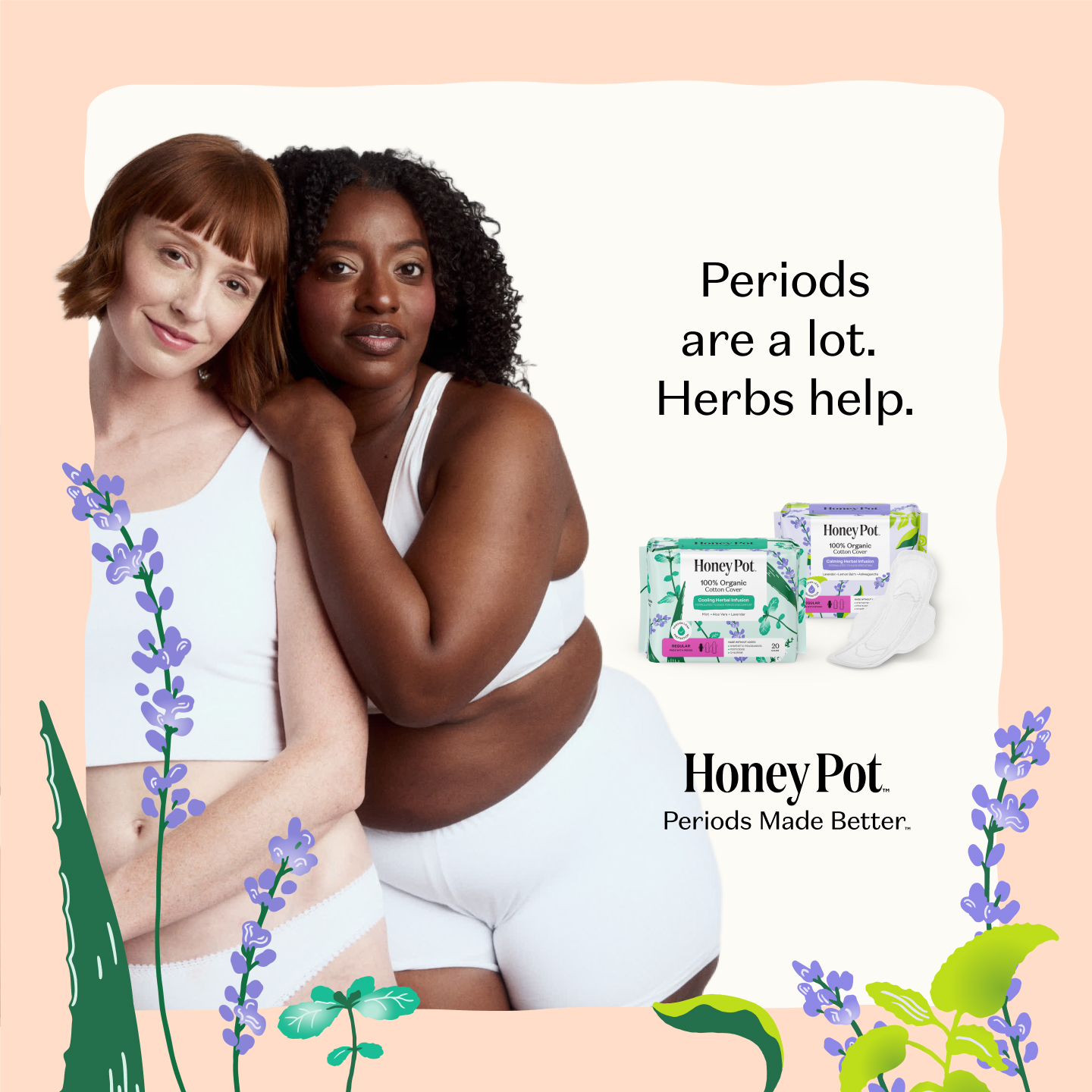 The Honey Pot Company Facebook ad