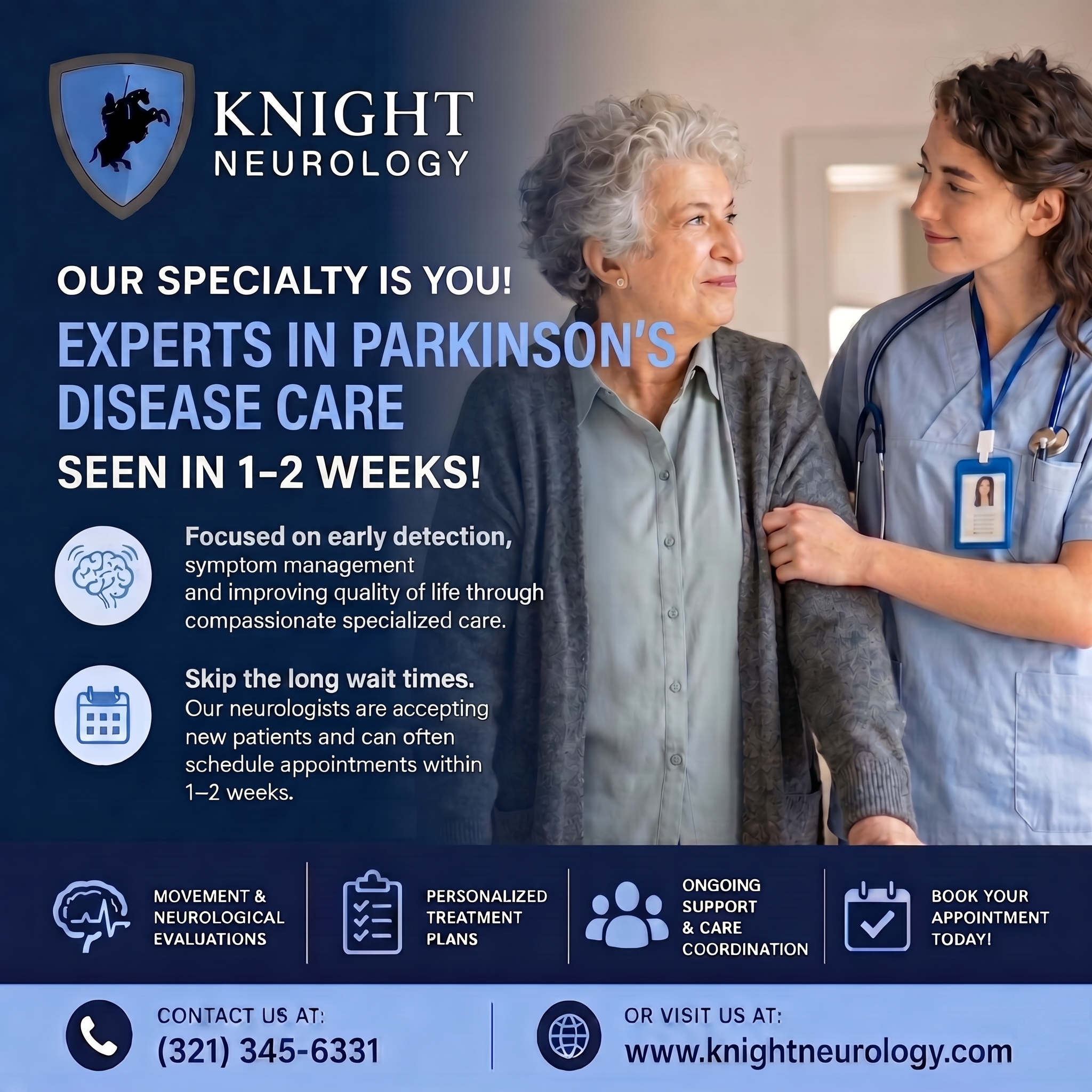 Knight Neurology Facebook ad
