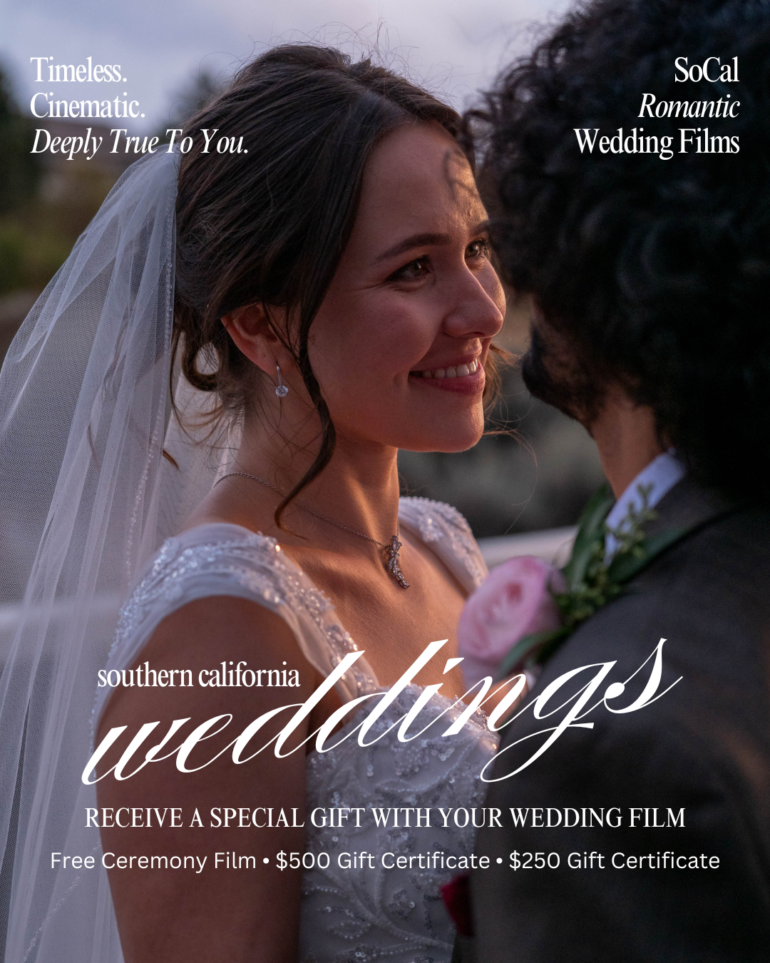 Films By Josh Facebook ad: Receive A Free Ceremony Film With Your Wedding Videography