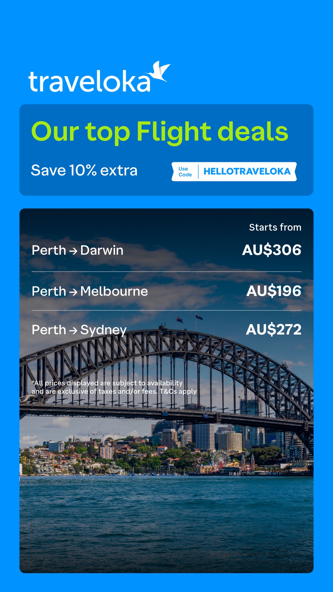 Traveloka Facebook ad from Jul 11, 2026