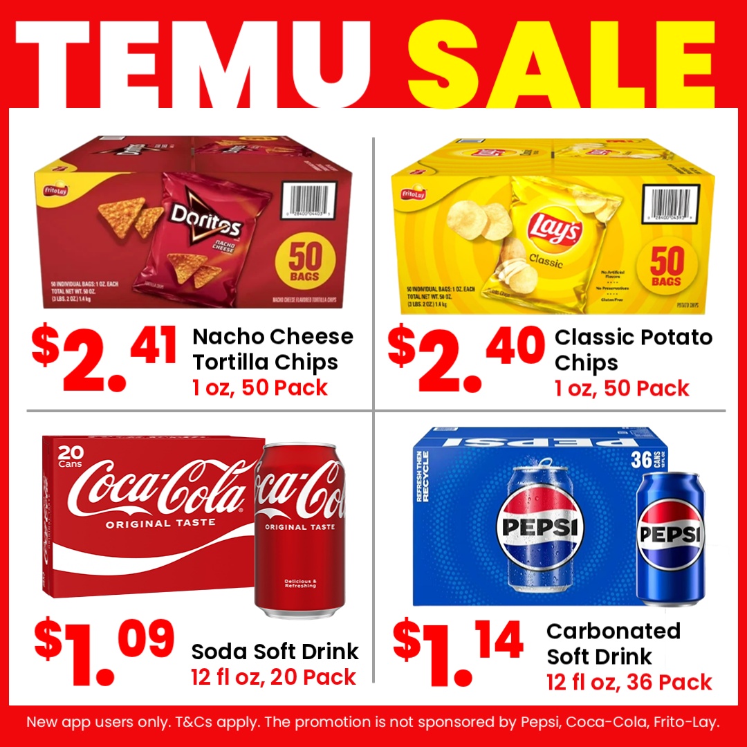 Temu Facebook ad