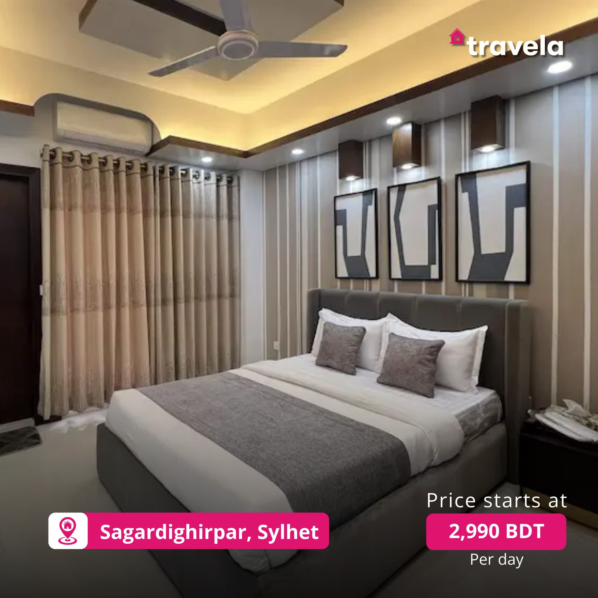 Travela Facebook ad