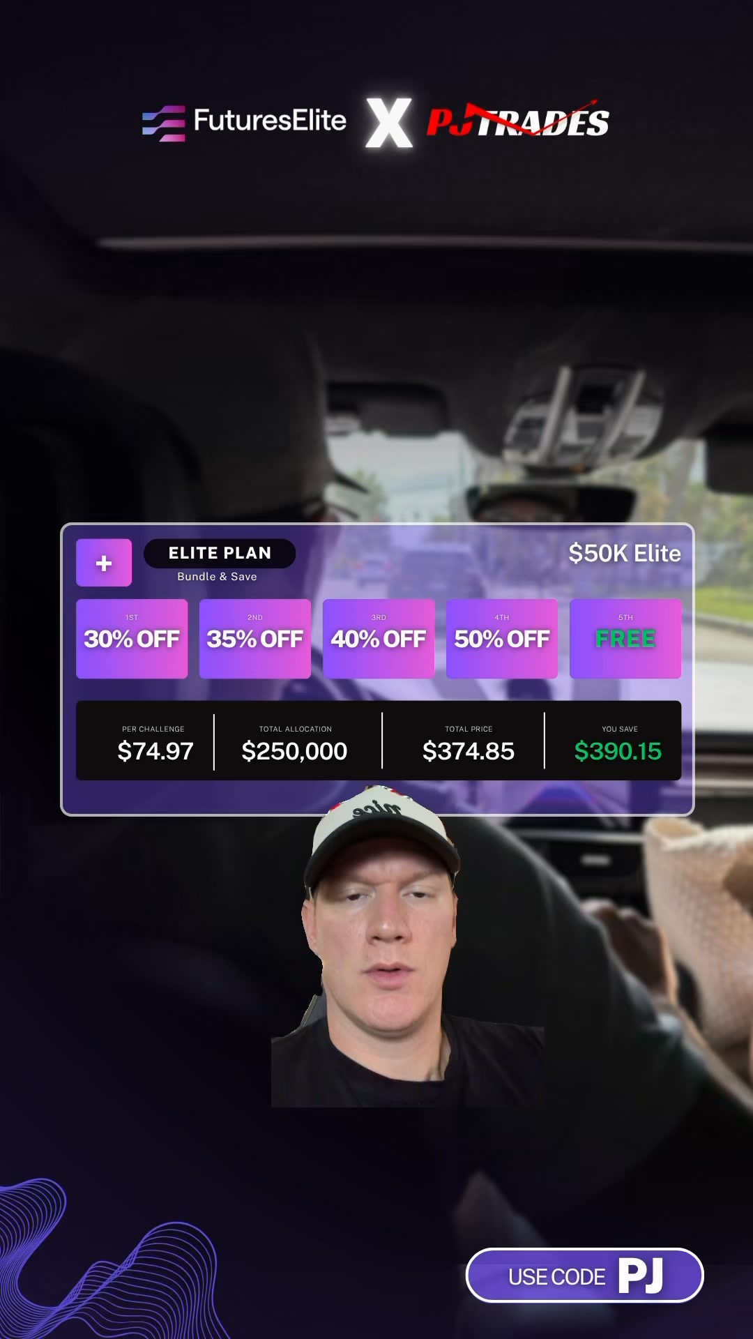 FuturesElite Facebook ad: Brand New Account Bundles