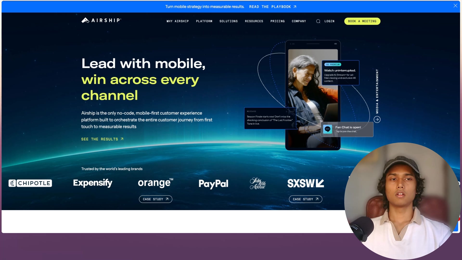 Growable Facebook ad: Chat with us