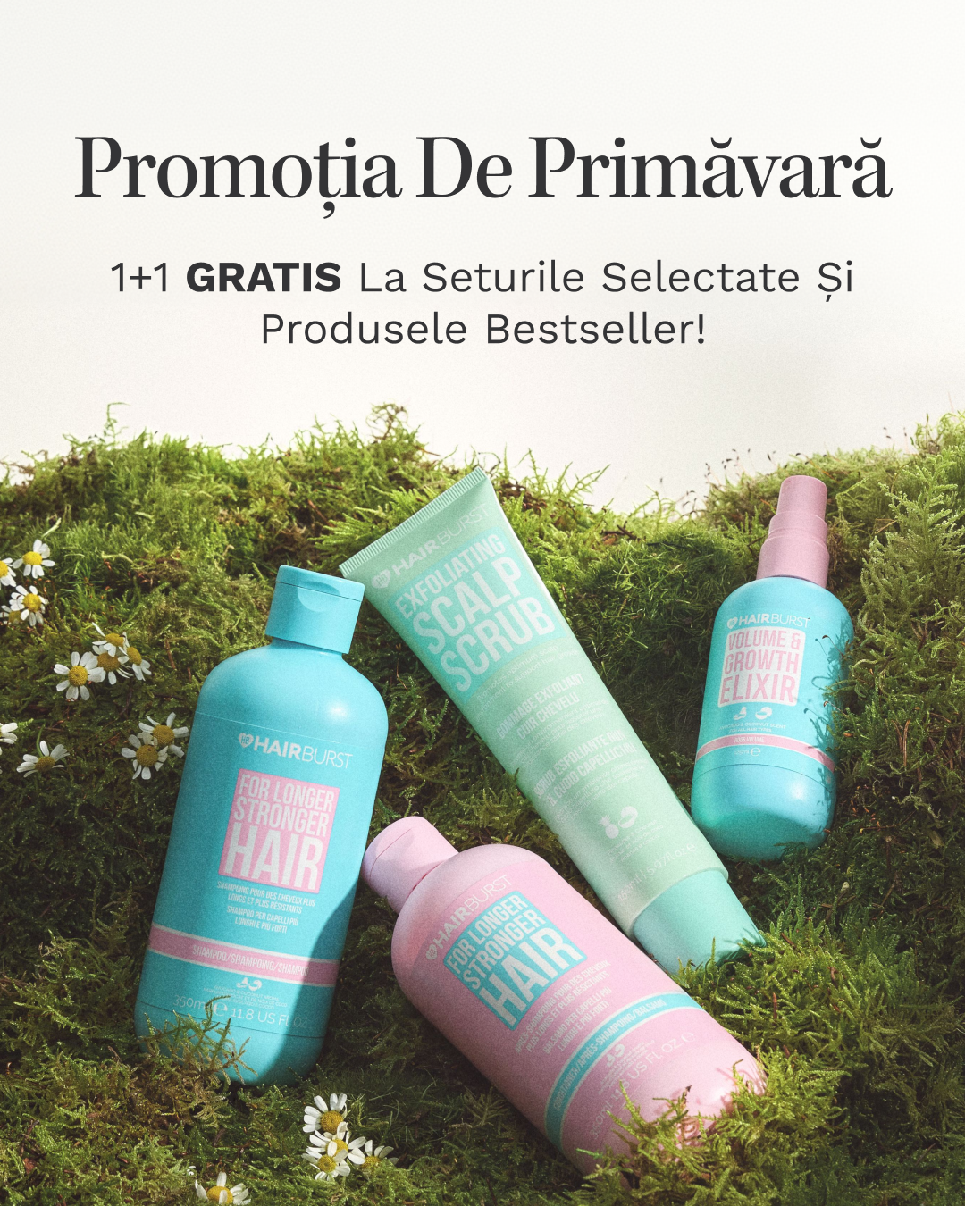 Hairburst Romania Facebook ad