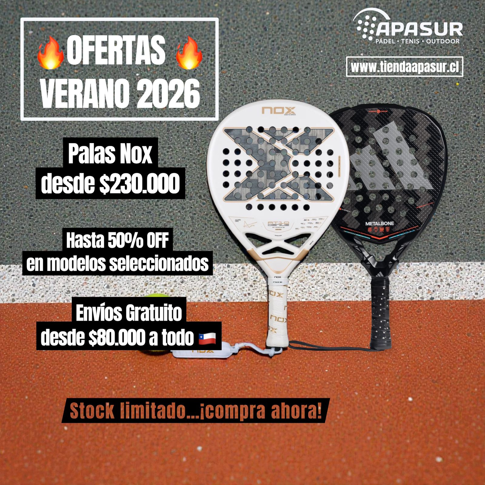 APaSur Facebook ad: Palas Pro desde $230.000