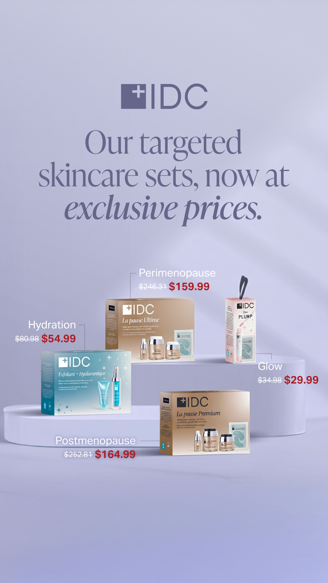 IDC Dermo Facebook ad from Feb 16, 2026