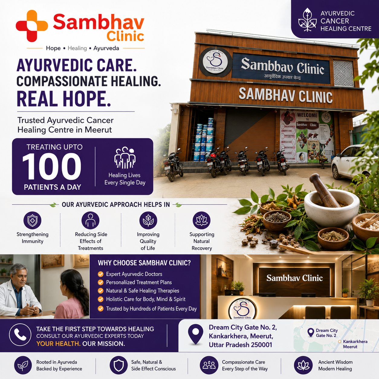 Sambhav Clinic Facebook ad
