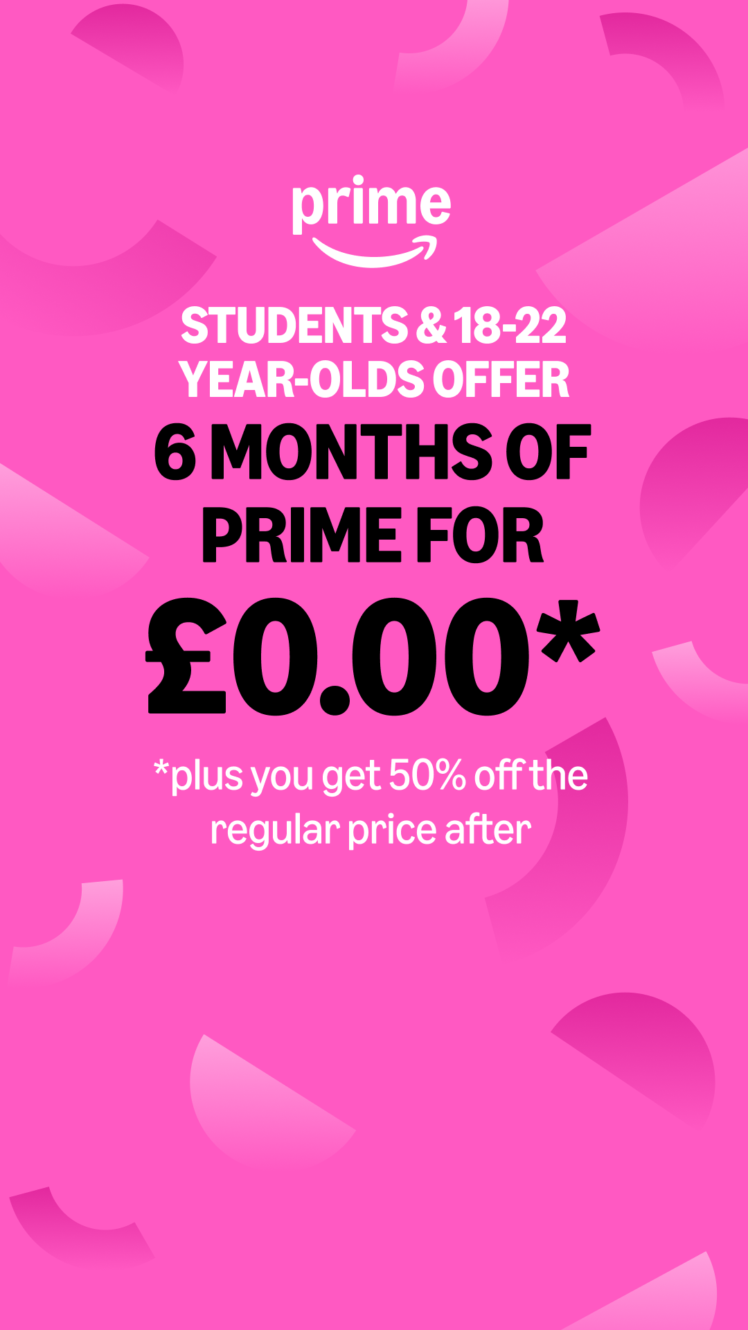 Get Prime Facebook ad
