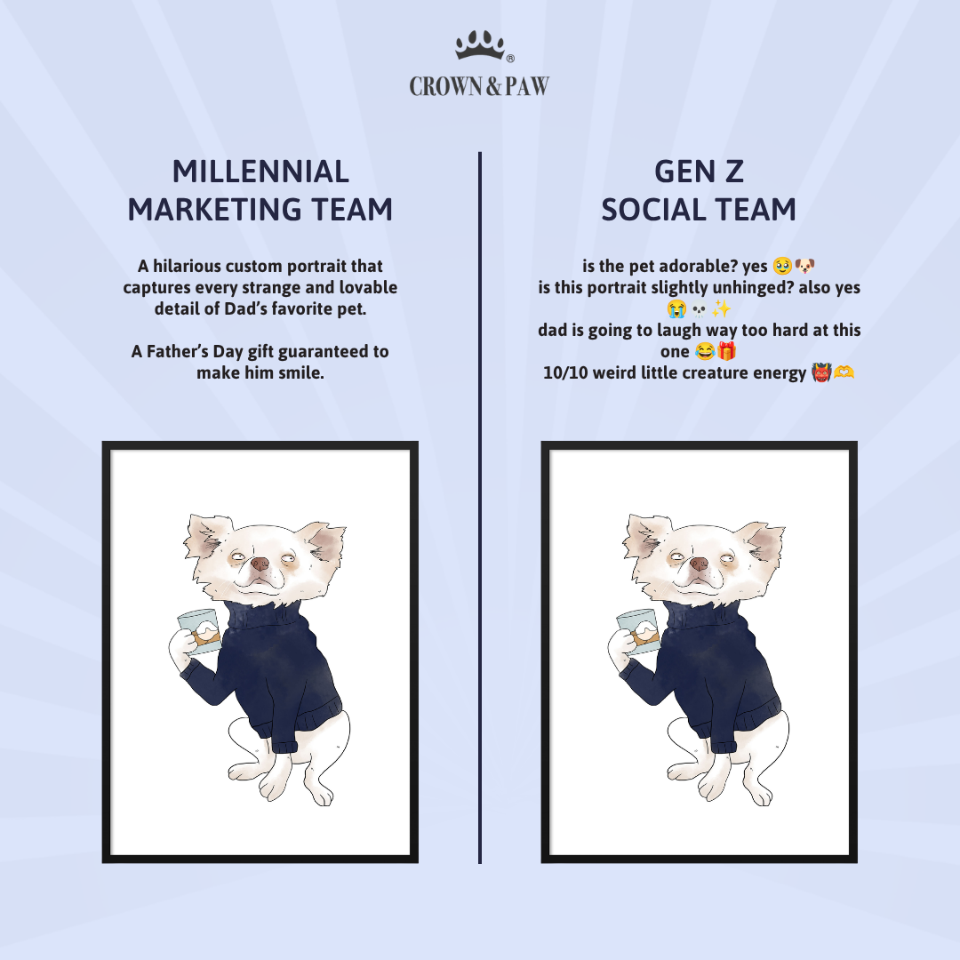 Crown & Paw Facebook ad