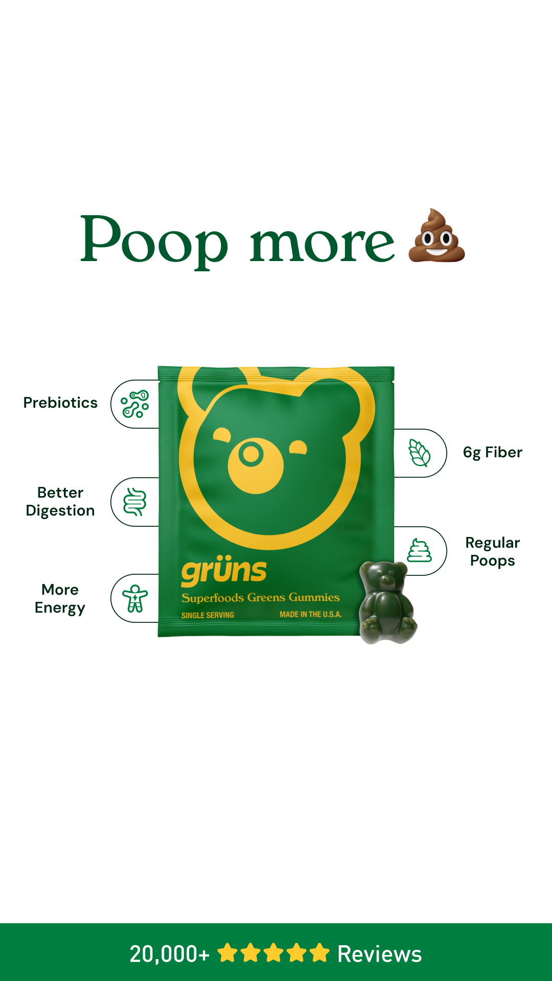 Grüns Facebook ad