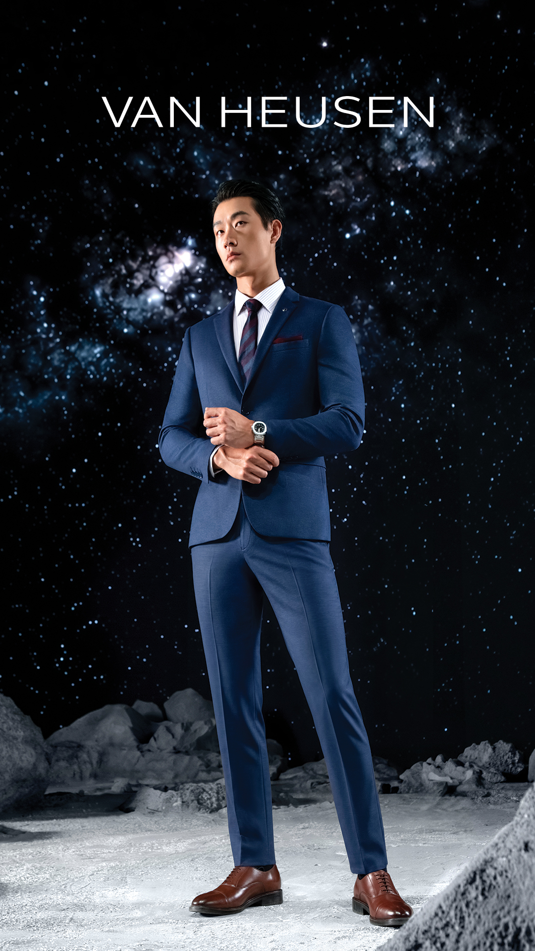 Van Heusen Facebook ad: Astrolite by Van Heusen