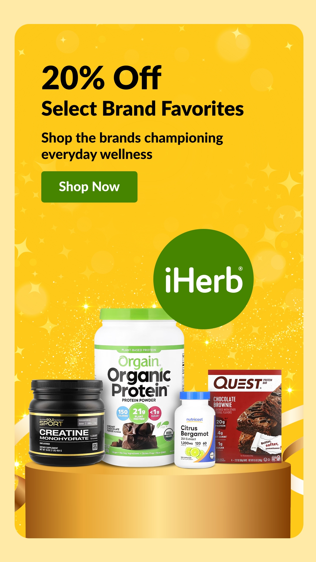 iHerb Facebook ad
