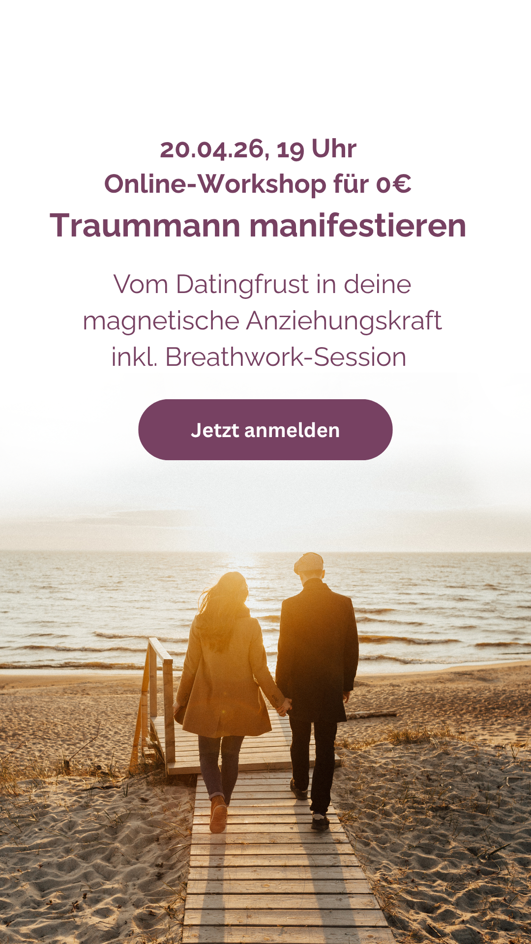 Maria Adamer - Coaching für Single-Frauen Facebook ad from Apr 4, 2026