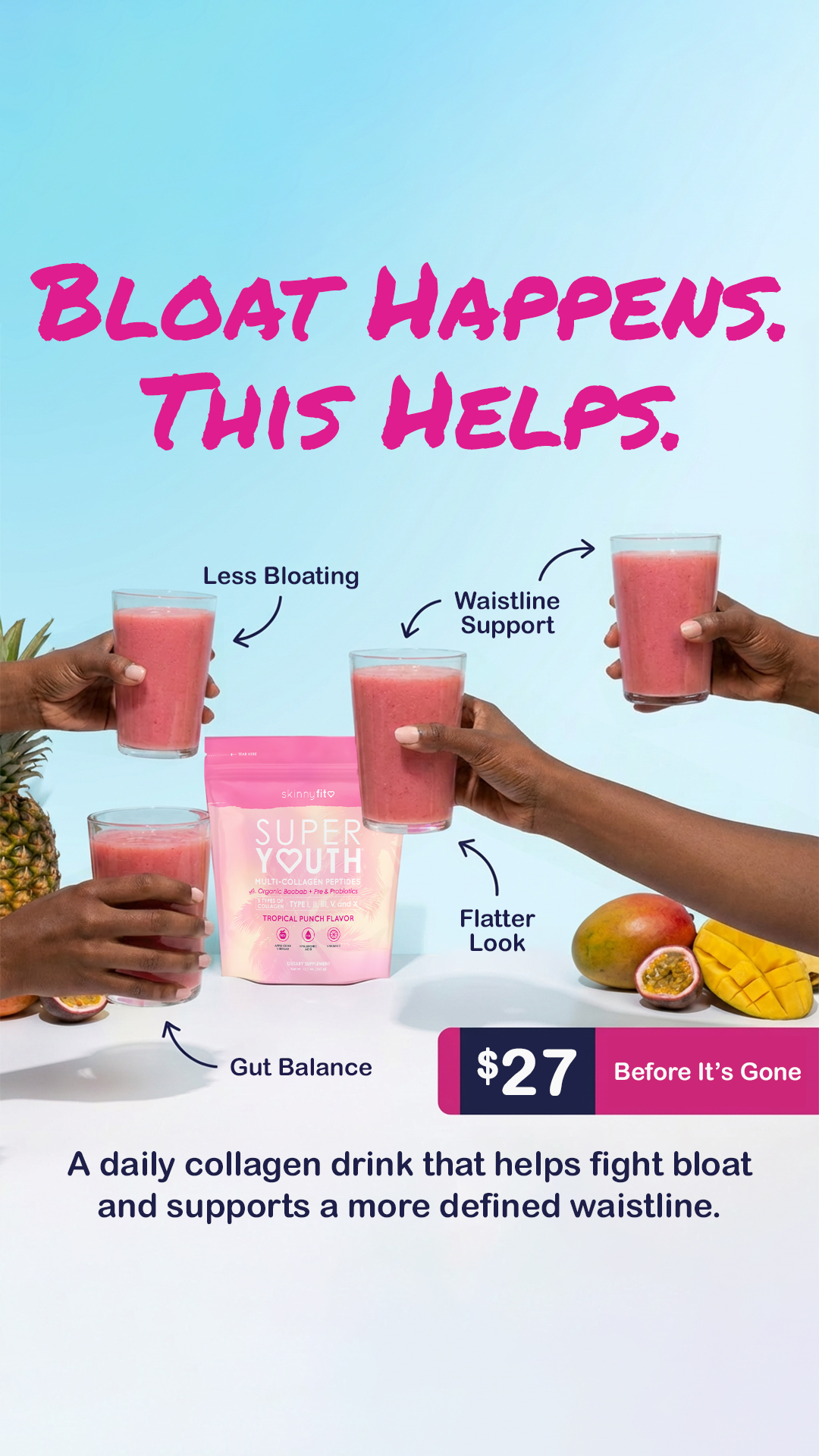 SkinnyFit Facebook ad