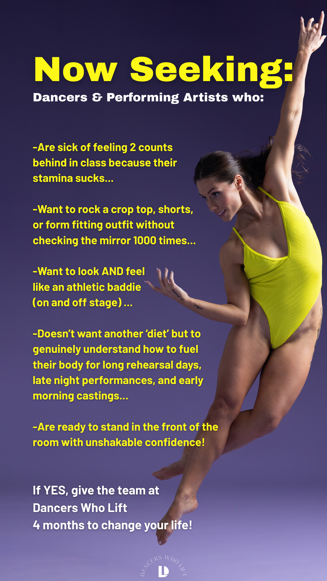 Dancers Who Lift Facebook ad