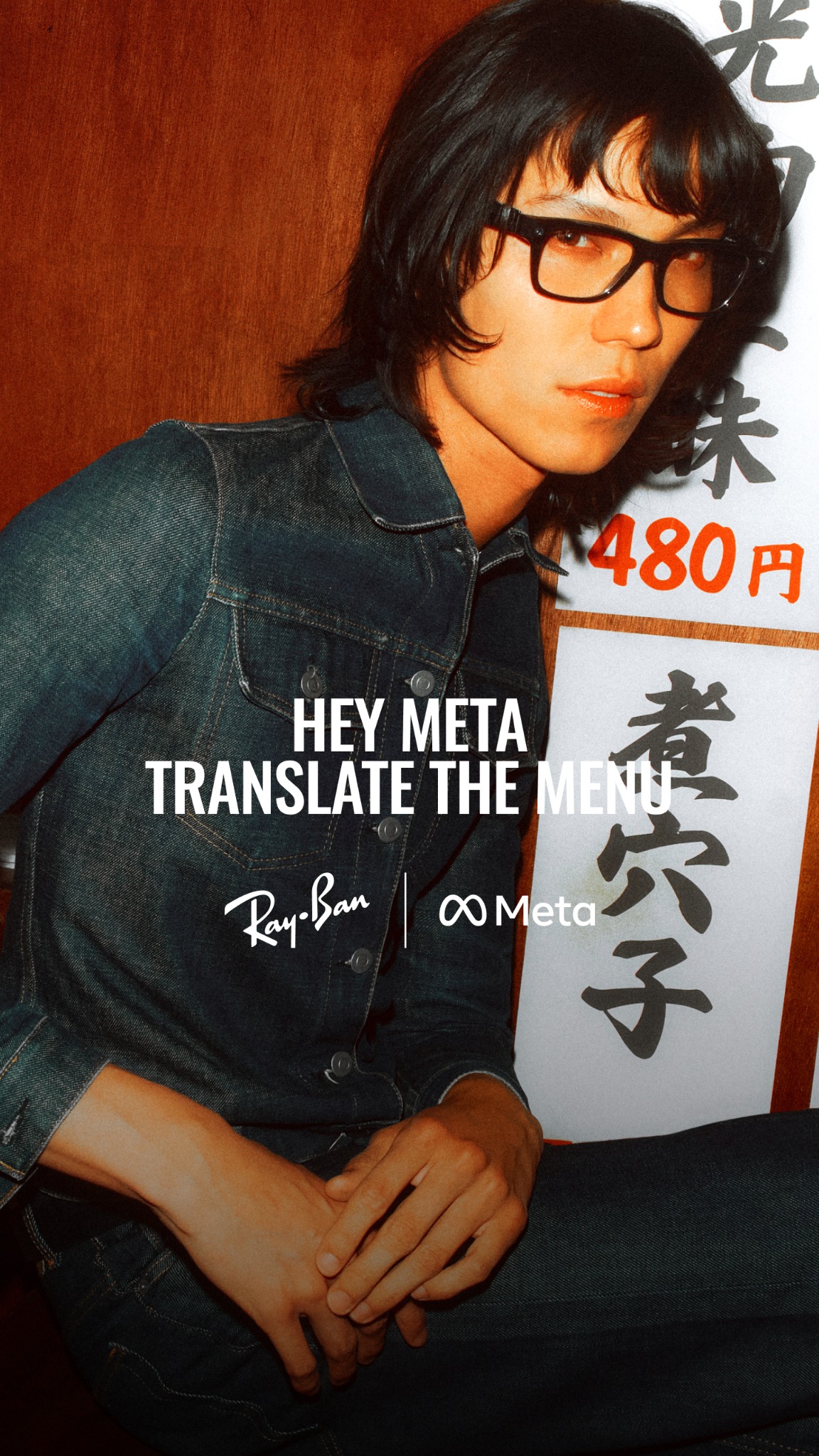 Ray-Ban Meta Facebook ad