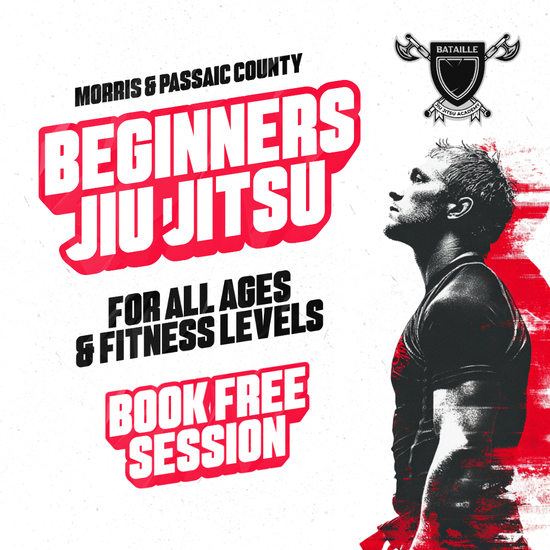Bataille Jiu Jitsu Academy Facebook ad: BOOK YOUR FREE TRIAL