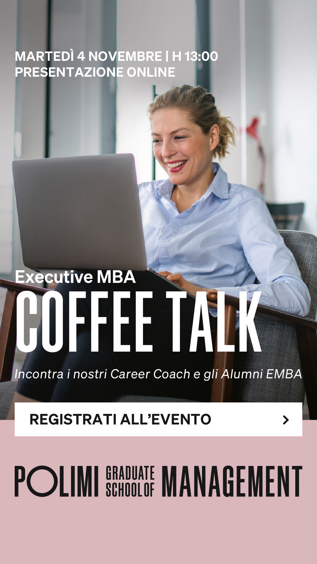 POLIMI Graduate School of Management Facebook ad
