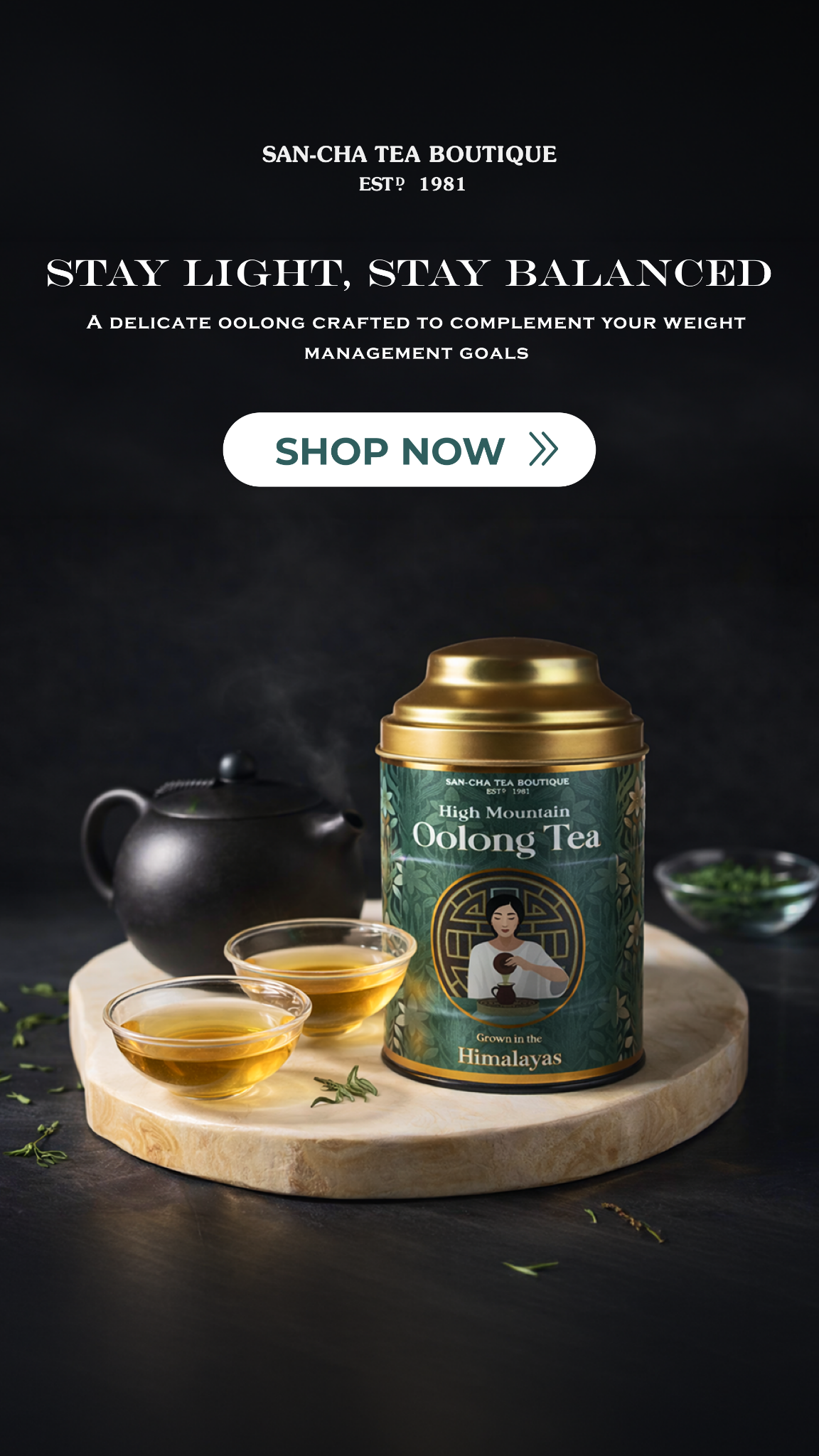 Sancha Tea, India Facebook ad