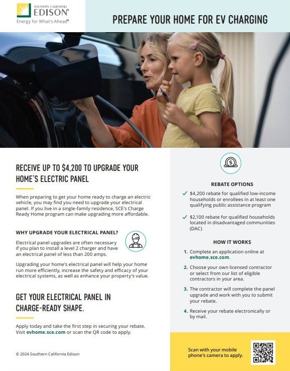 NYE Electric LLC Facebook ad: electrical contractor helping Southern California…