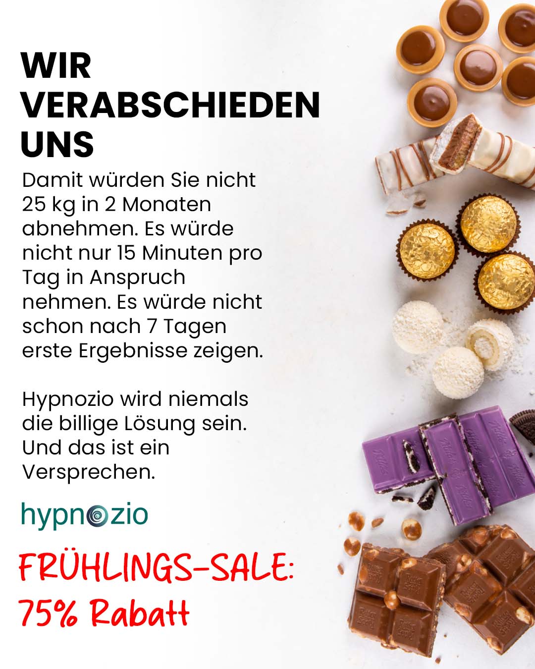 Hypnozio: power of hypnotherapy Facebook ad