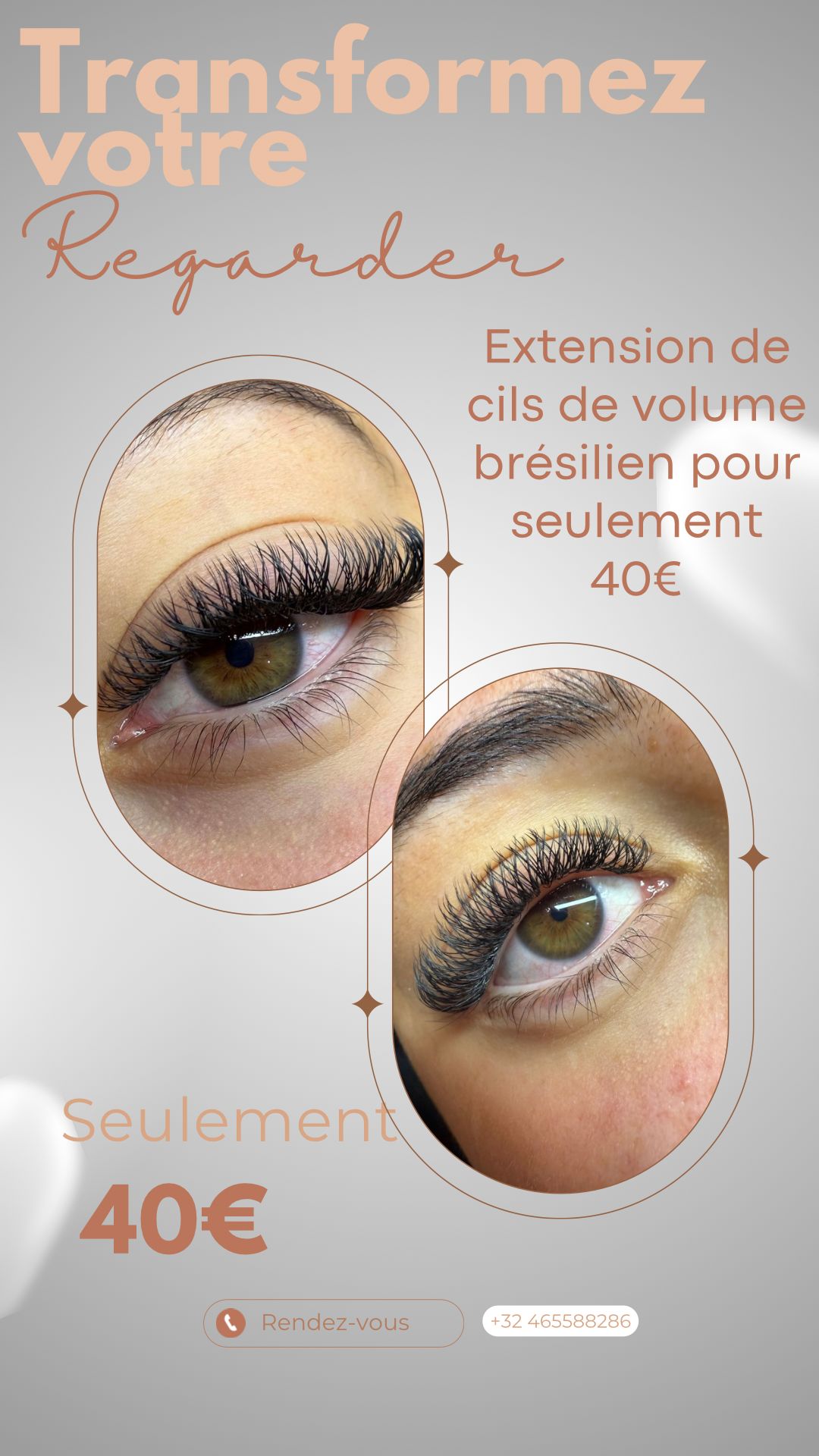 Nanda silva Lash Academy Facebook ad