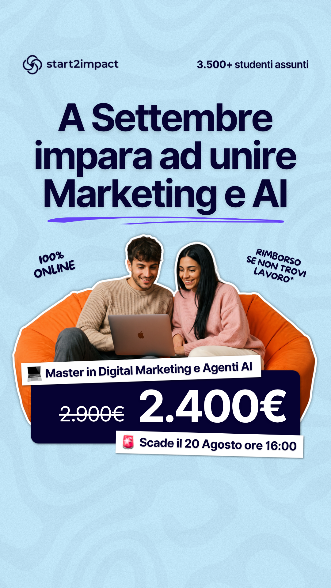 start2impact Facebook ad from Jul 30, 2026