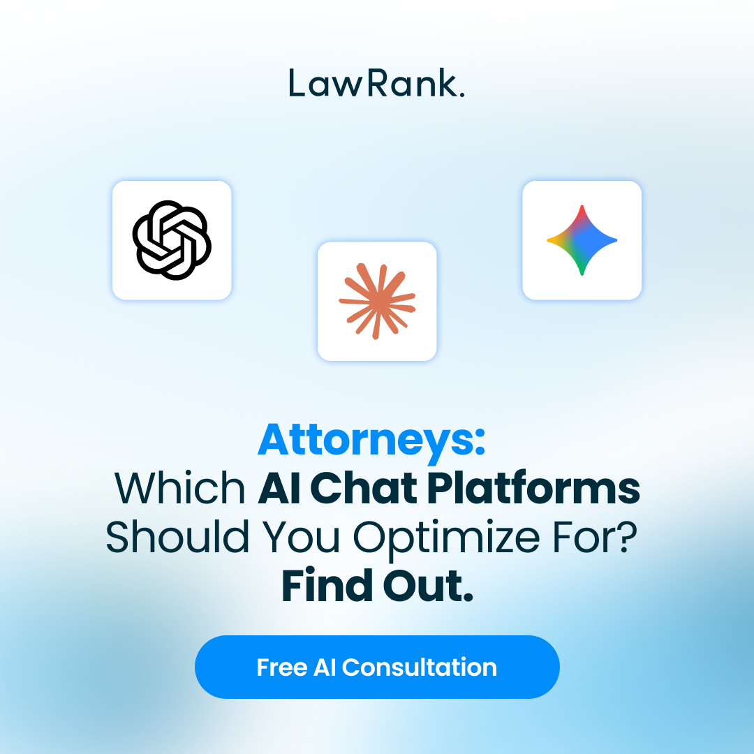 LawRank Facebook ad