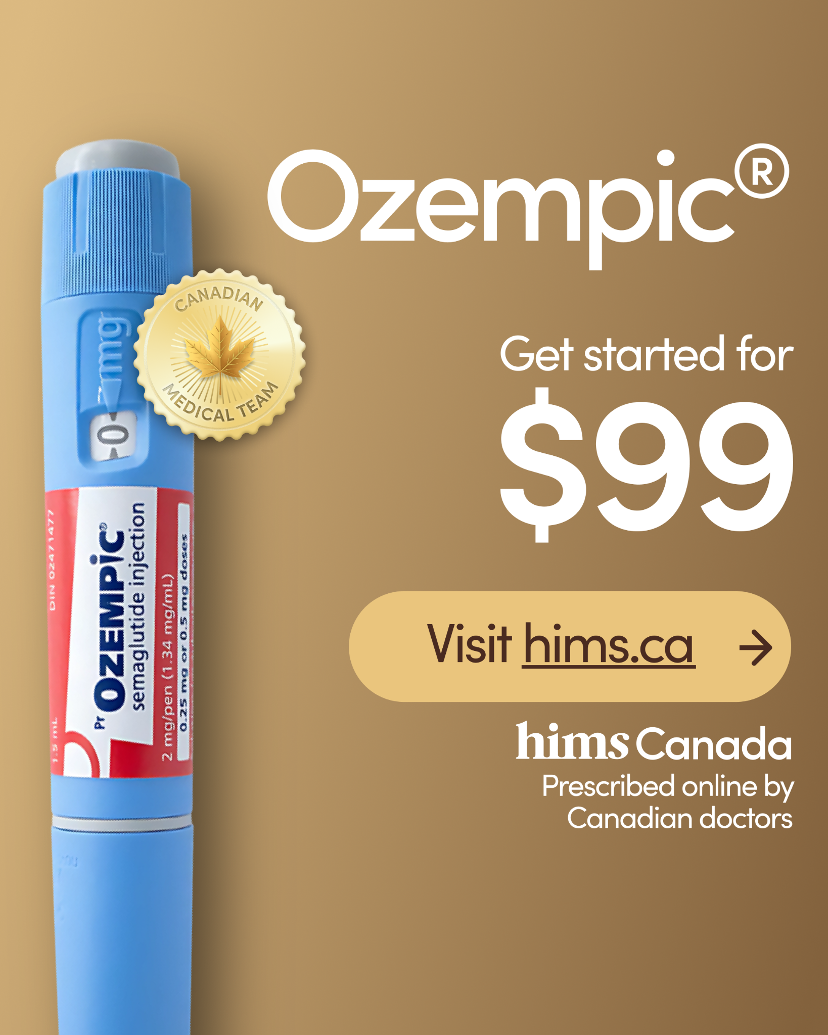 hims Facebook ad