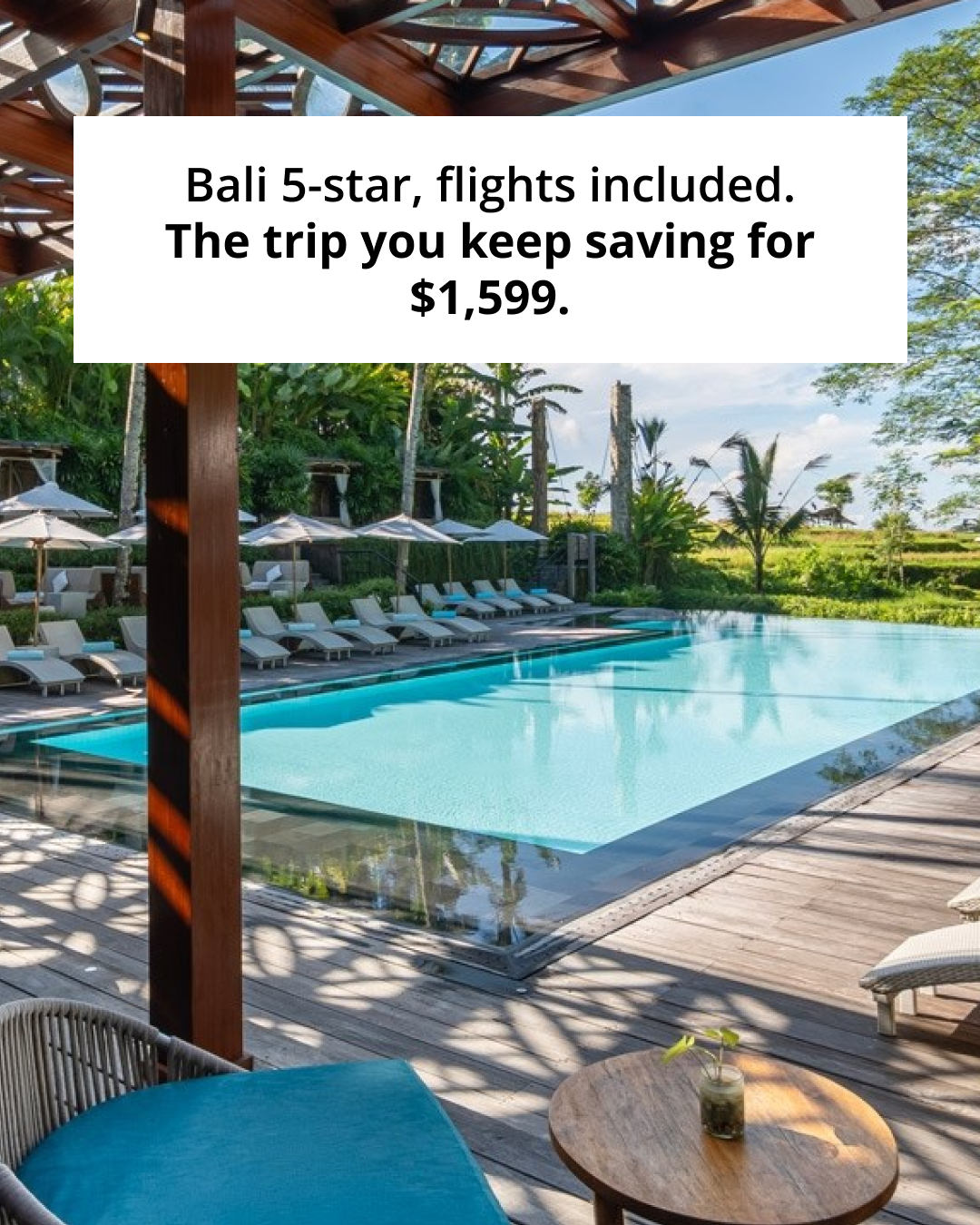 Travelzoo Facebook ad