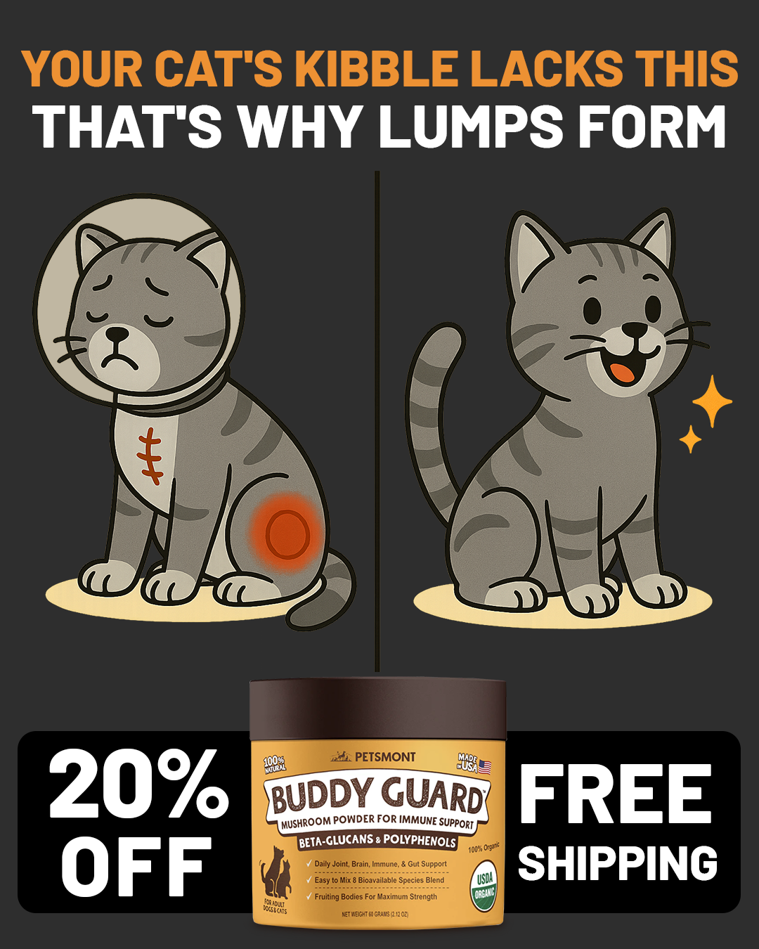 Petsmont Facebook ad