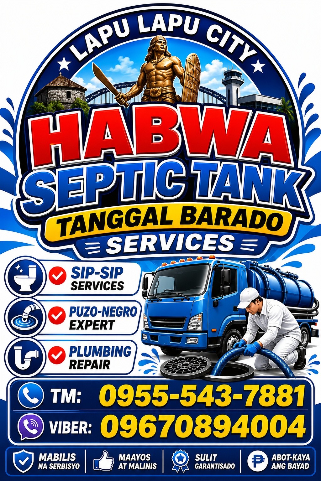 Cebu Habwa/Suyop Septic Tank Tanggal Barado Services Facebook ad