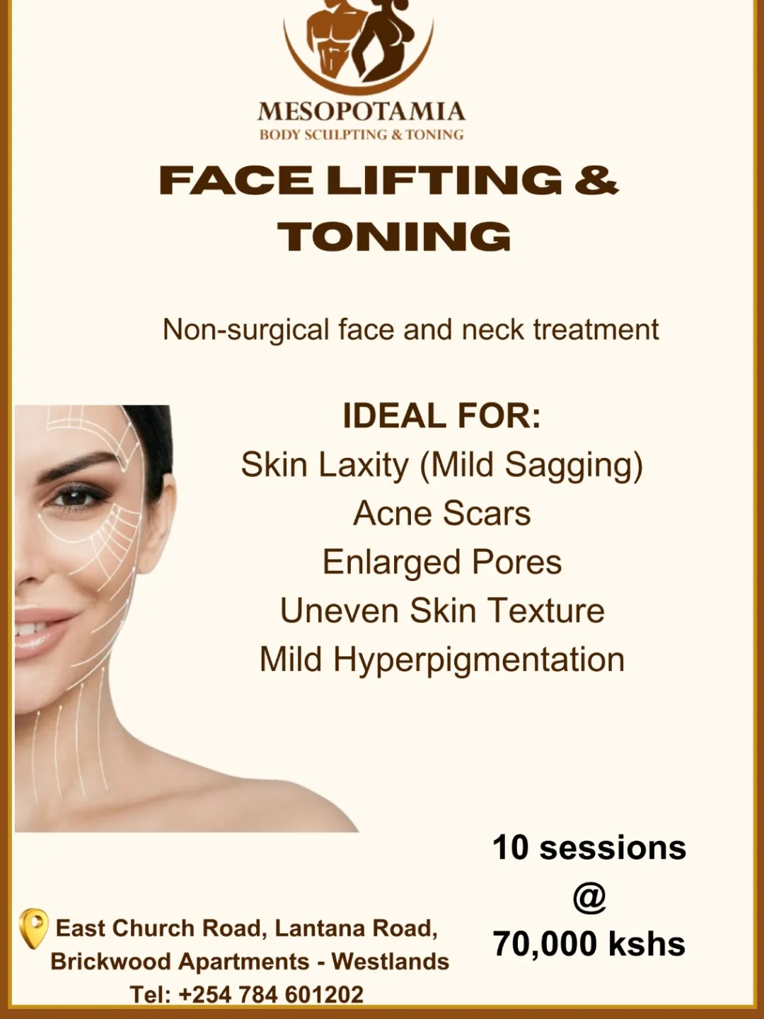 Mesopotamia Spa Facebook ad: Transform your body and refresh your confidence with…