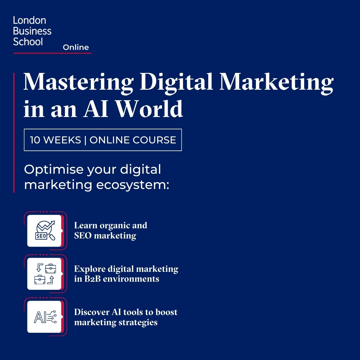 London Business School Facebook ad
