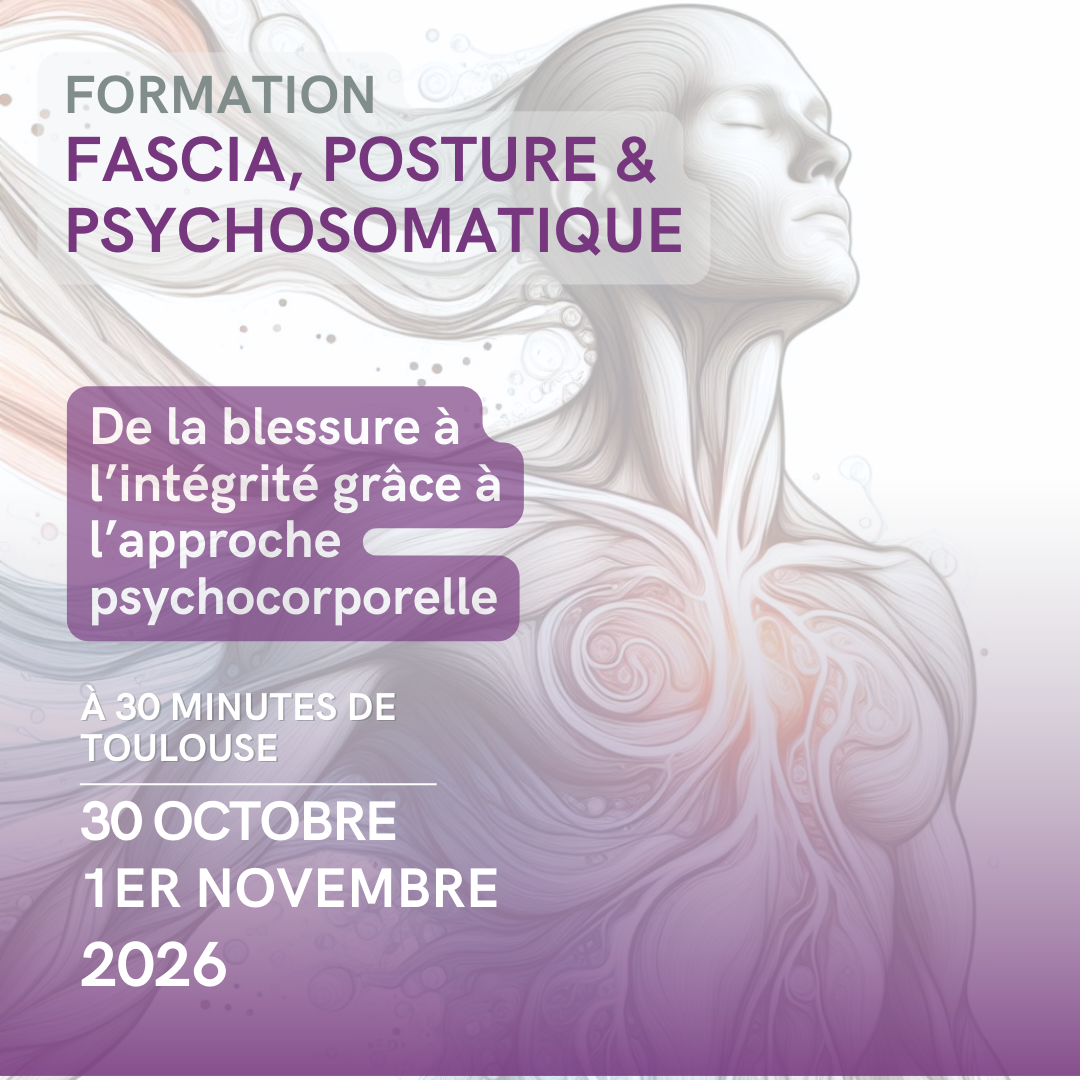 Soma Formations Facebook ad: Fascia, Posture & Psychosomatique